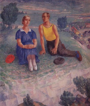 1935年春 クズマ・ペトロフ・ヴォドキン Oil Paintings